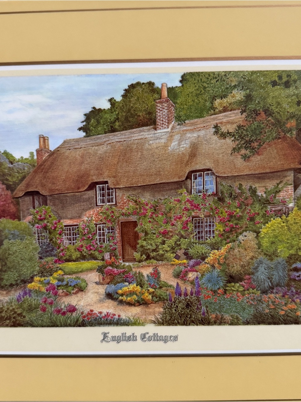 RARE PIMPERNEL TRADITION Set of 6 ENGLISH COTTAGES PLACE MATS 9X12”NEW In BOX UK - Picture 3 of 15